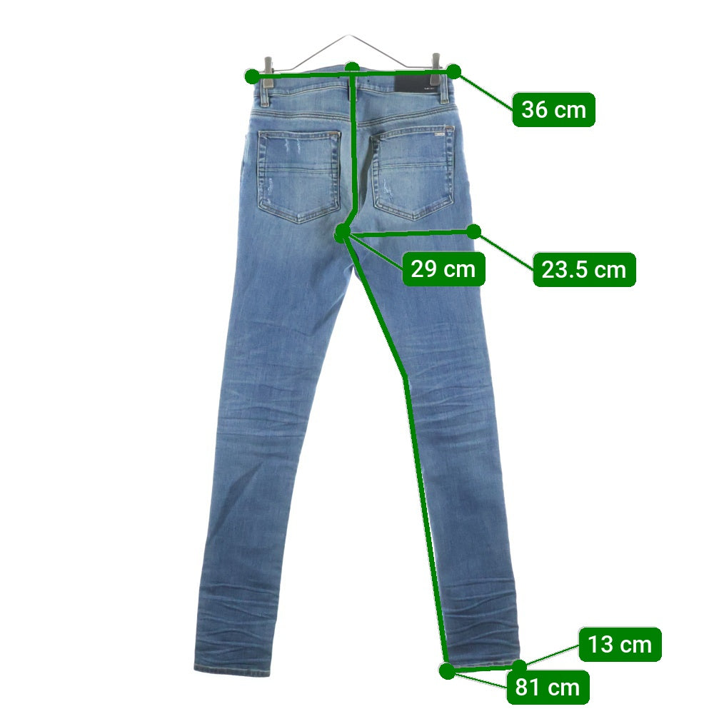 AMIRI(アミリ) MX1 JEAN PXMD001 スーパーストレッチ デニムパンツ インディゴ
