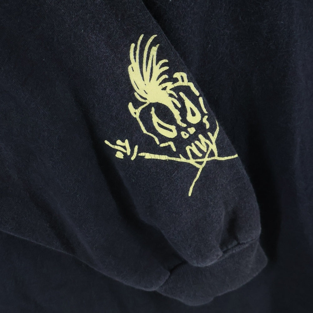 VINTAGE(ヴィンテージ) 90S METALLICA PUSHEAD SIDE LS TEE メタリカ パスヘッド 長袖Tシャツ 長袖カットソー ブラック