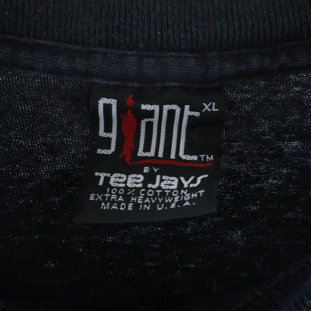 VINTAGE(ヴィンテージ) 90S METALLICA PUSHEAD SIDE LS TEE メタリカ パスヘッド 長袖Tシャツ 長袖カットソー ブラック