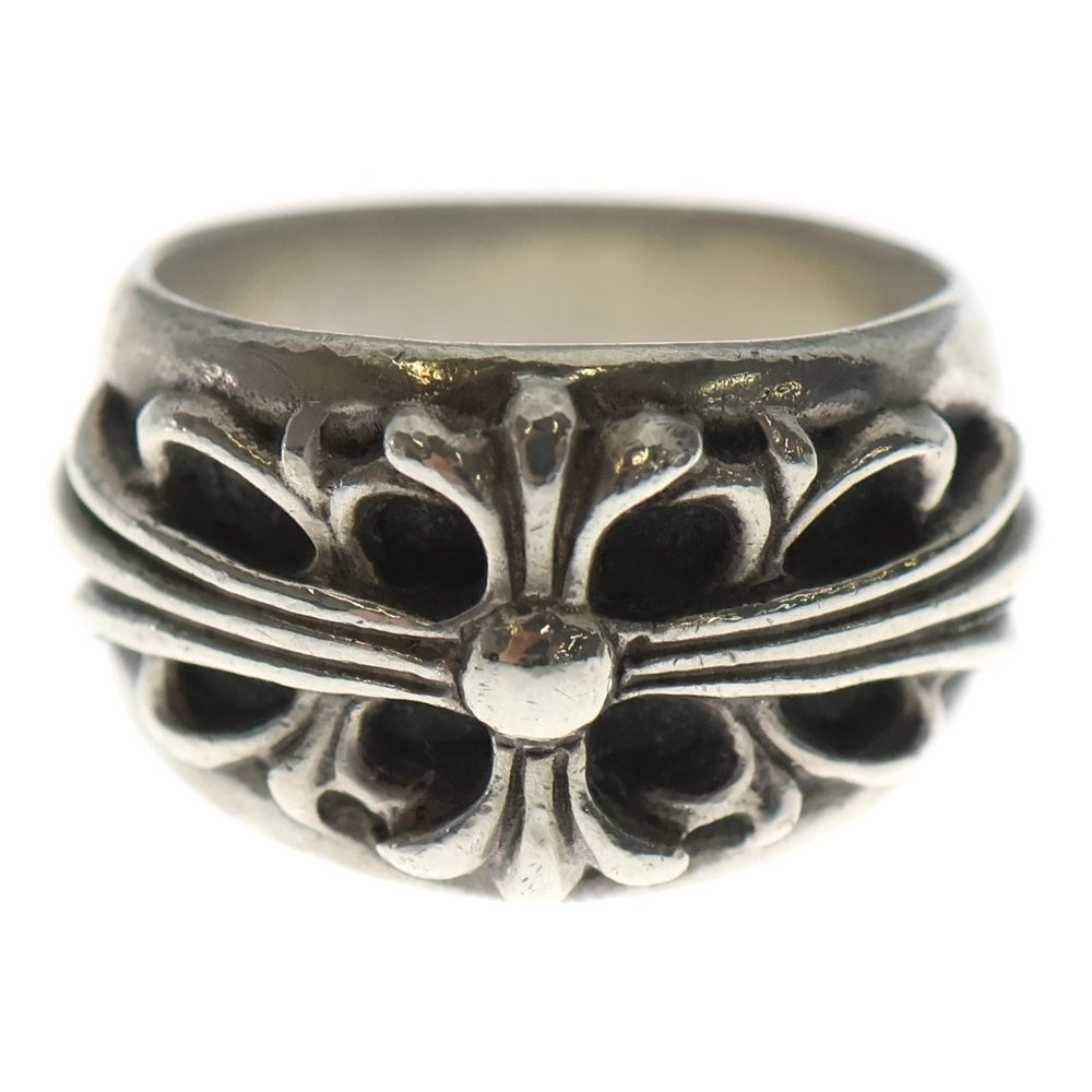 CHROME HEARTS(クロムハーツ) FLRL CRS フローラルクロス リング シルバー BCA346