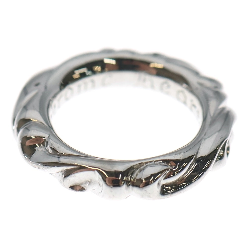 CHROME HEARTS(クロムハーツ) 18KWG SCRL BAND スクロールバンド ホワイトゴールドリング
