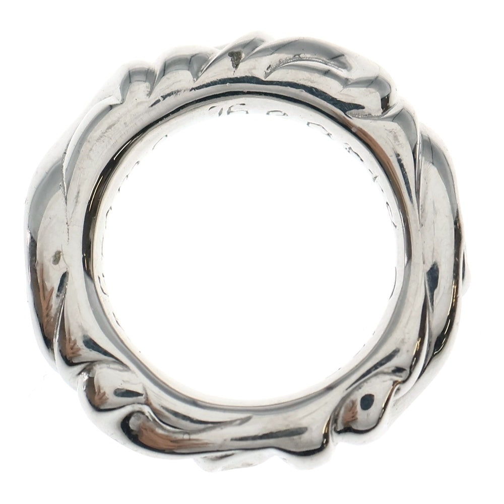 CHROME HEARTS(クロムハーツ) 18KWG SCRL BAND スクロールバンド ホワイトゴールドリング