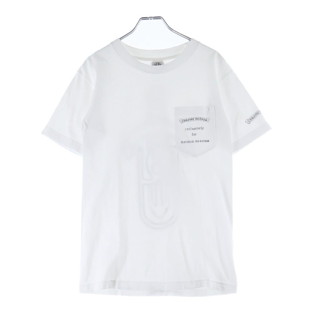 CHROME HEARTS(クロムハーツ) OLD United Arrows exclusive ユナイテッドアローズ 別注 クルーネック 半袖Tシャツ カットソー ホワイト