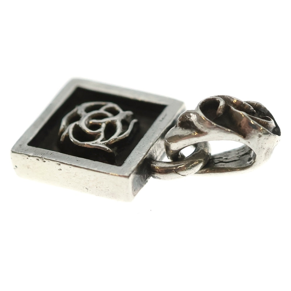 CHROME HEARTS(クロムハーツ) FRAMED FLRL フレームドフローラル チャーム ペンダントトップ シルバー
