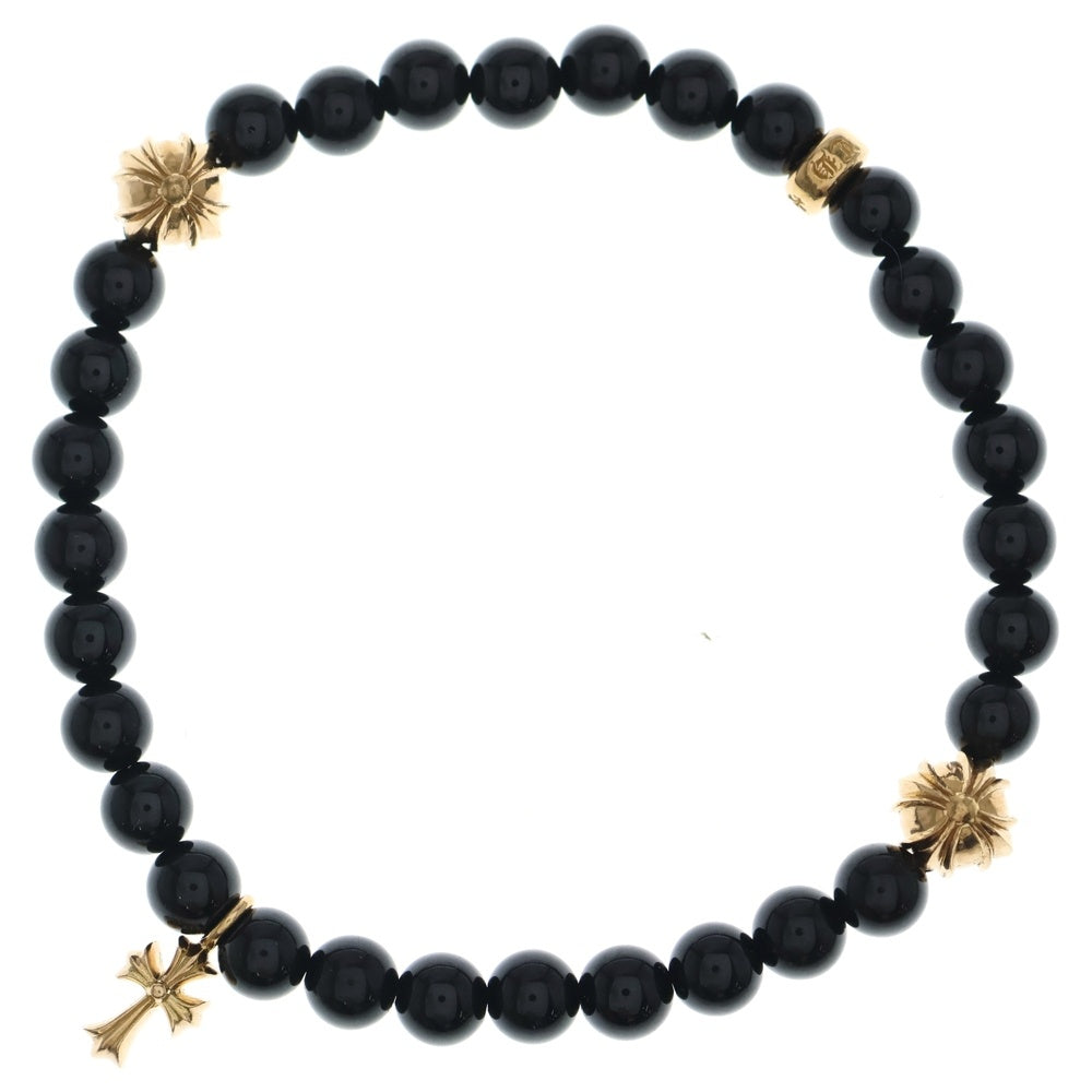 CHROME HEARTS(クロムハーツ) 22k 6mm BEAD 6mmビーズブレス スタック