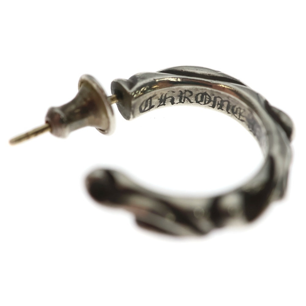 CHROME HEARTS(クロムハーツ) HOOP SCROOL スクロール フープピアス シルバー BCA102