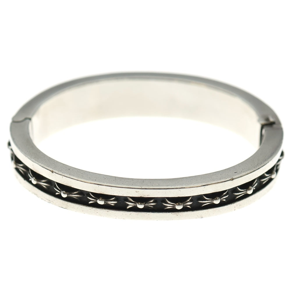 CHROME HEARTS(クロムハーツ) NARROW V CH PLUS ナローVバンドCHプラスブレスレット シルバー