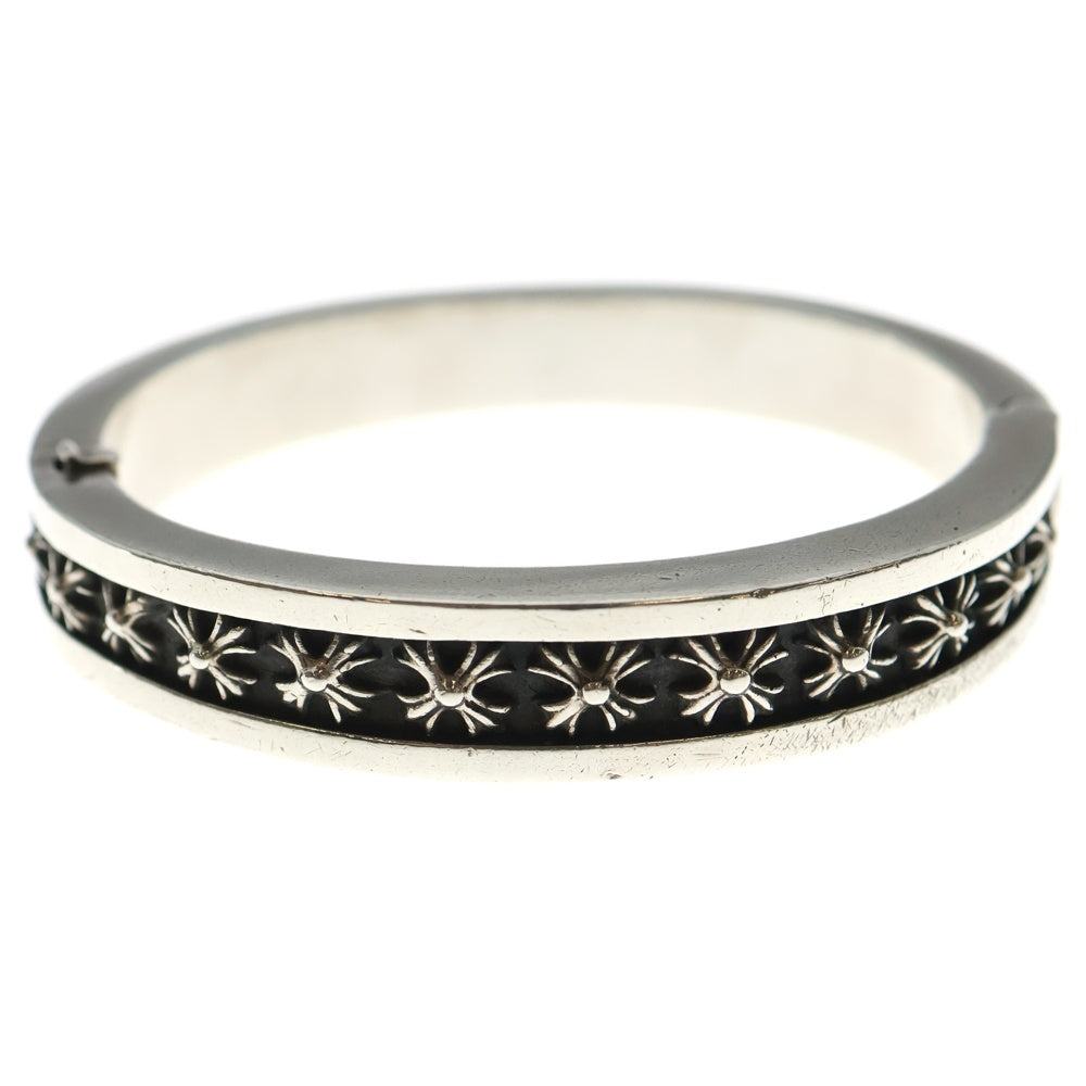 CHROME HEARTS(クロムハーツ) NARROW V CH PLUS ナローVバンドCHプラスブレスレット シルバー