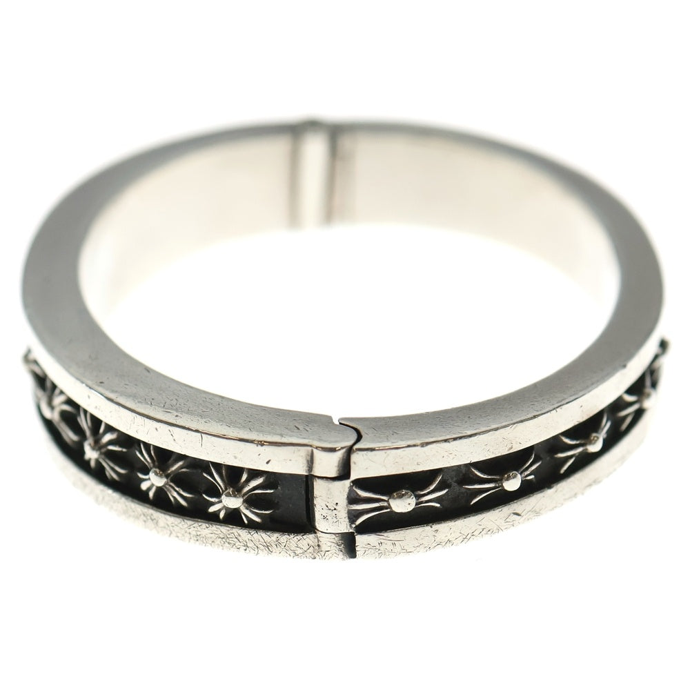 CHROME HEARTS(クロムハーツ) NARROW V CH PLUS ナローVバンドCHプラスブレスレット シルバー