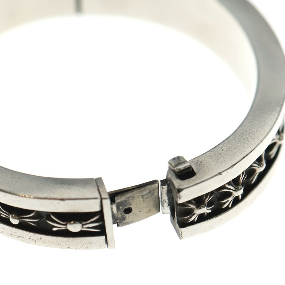 CHROME HEARTS(クロムハーツ) NARROW V CH PLUS ナローVバンドCHプラスブレスレット シルバー