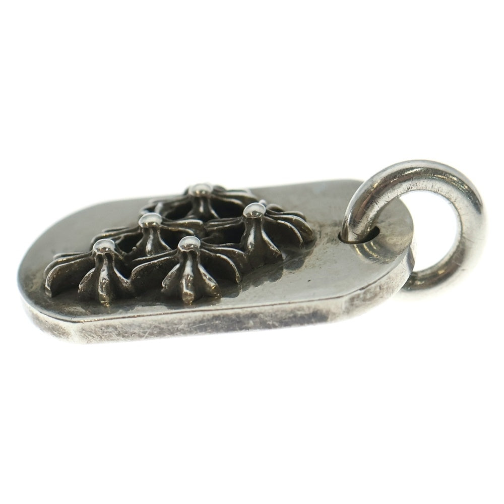 CHROME HEARTS(クロムハーツ) RAISED DOGTAG レイズドドッグタグ ネックレストップ シルバー