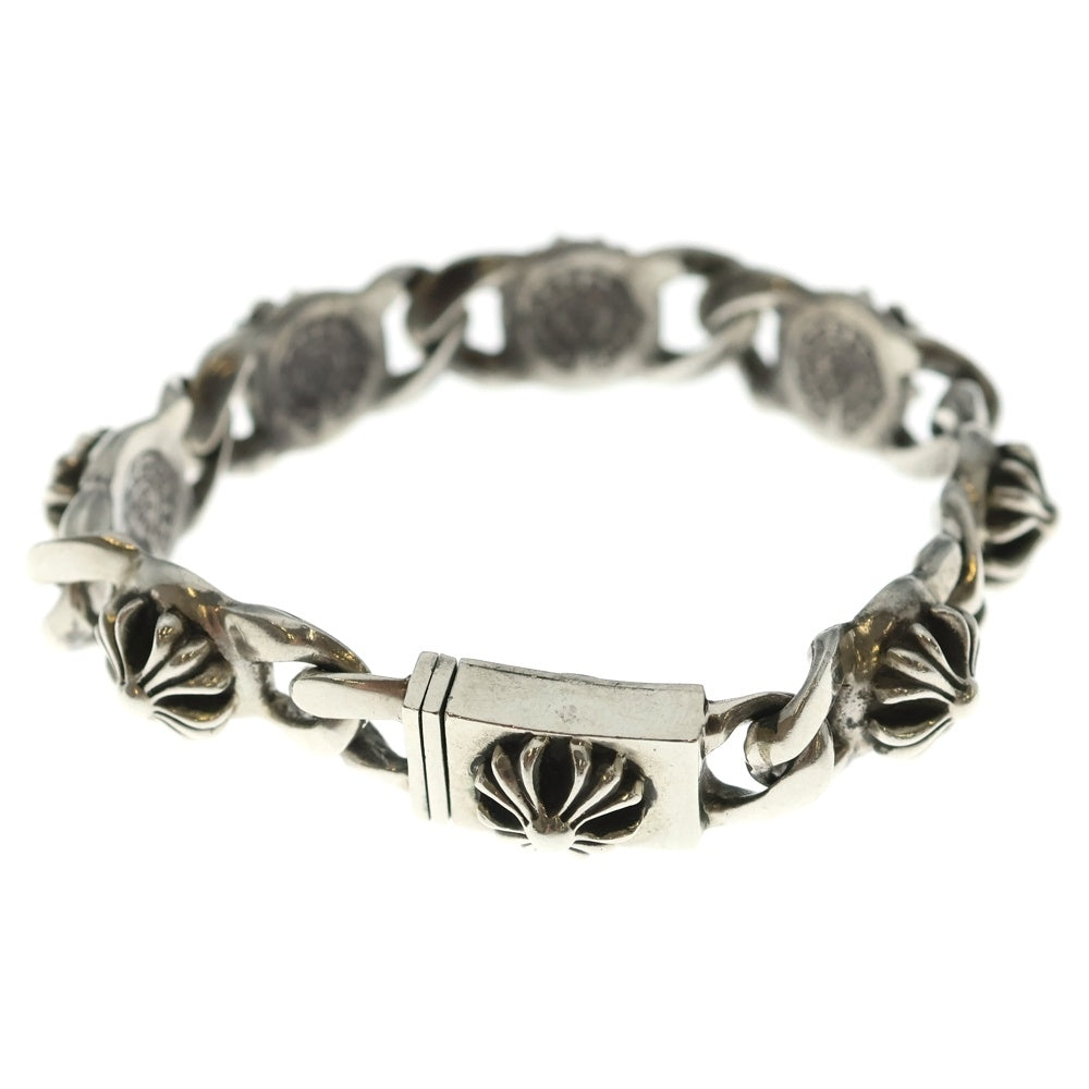 CHROME HEARTS(クロムハーツ) SML CROSS LINK スモールクロスリンク ブレスレット シルバー 7LINK