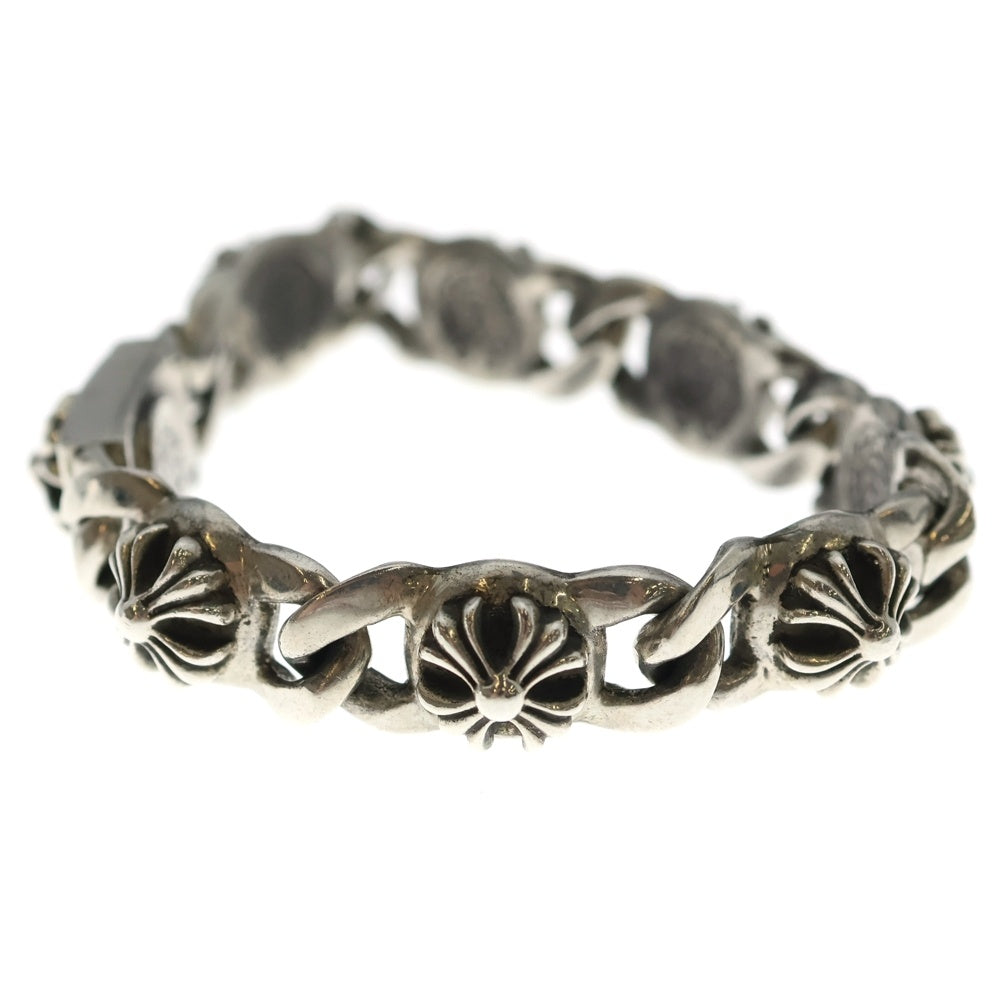 CHROME HEARTS(クロムハーツ) SML CROSS LINK スモールクロスリンク ブレスレット シルバー 7LINK