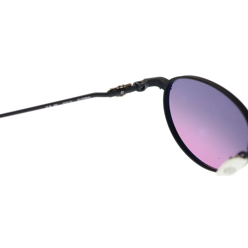 CHROME HEARTS(クロムハーツ) CLITORIAL CHクロステンプルサングラス グリーン アイウェア 眼鏡 メガネ ブラック 53□22ー143