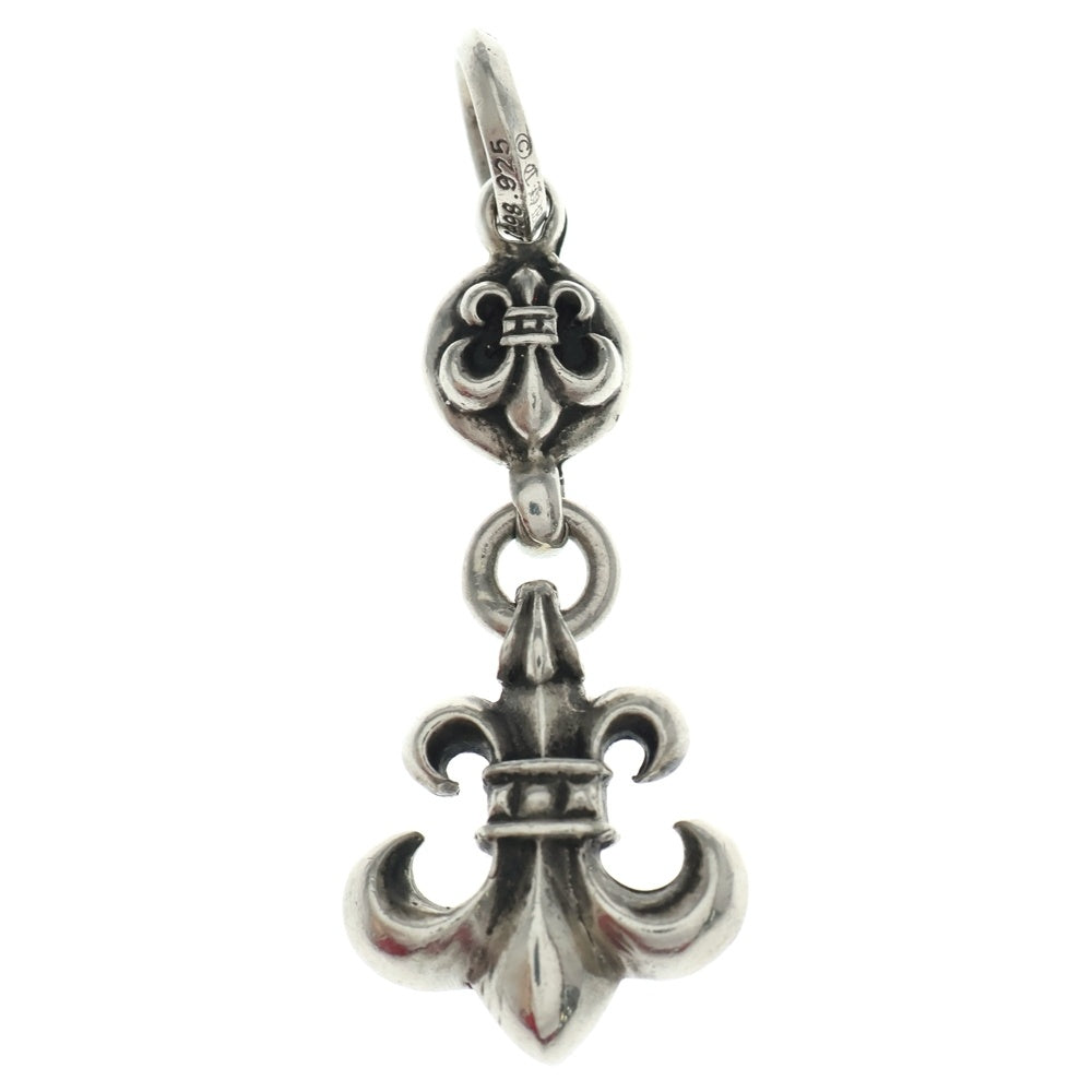 CHROME HEARTS(クロムハーツ) 1BALL BS FLEUR 1ボールBSフレアチャーム ペンダントトップ シルバー BCA198