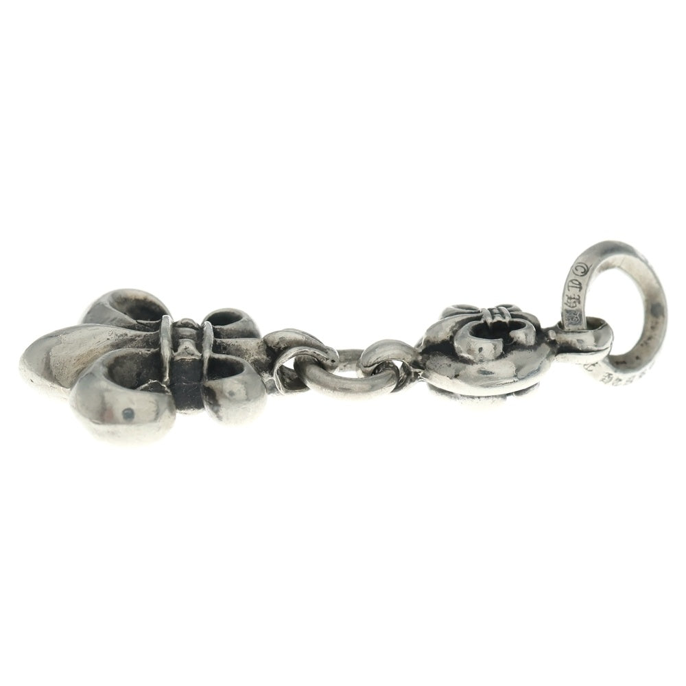 CHROME HEARTS(クロムハーツ) 1BALL BS FLEUR 1ボールBSフレアチャーム ペンダントトップ シルバー BCA198