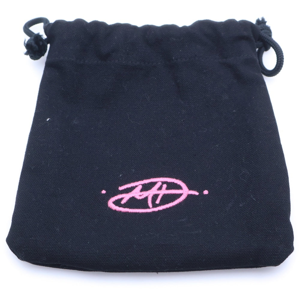 ANTI PROMO(アンチプロモ) ×Matty Boy チョンパー刺繍ストラップ付き99EYESバックルベルト ブラック/ブルー