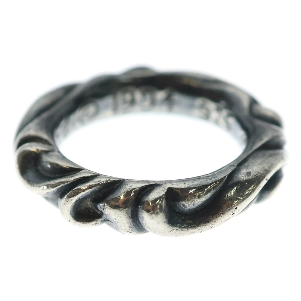 CHROME HEARTS(クロムハーツ) SCRL BAND スクロールバンド リング シルバー BCA351