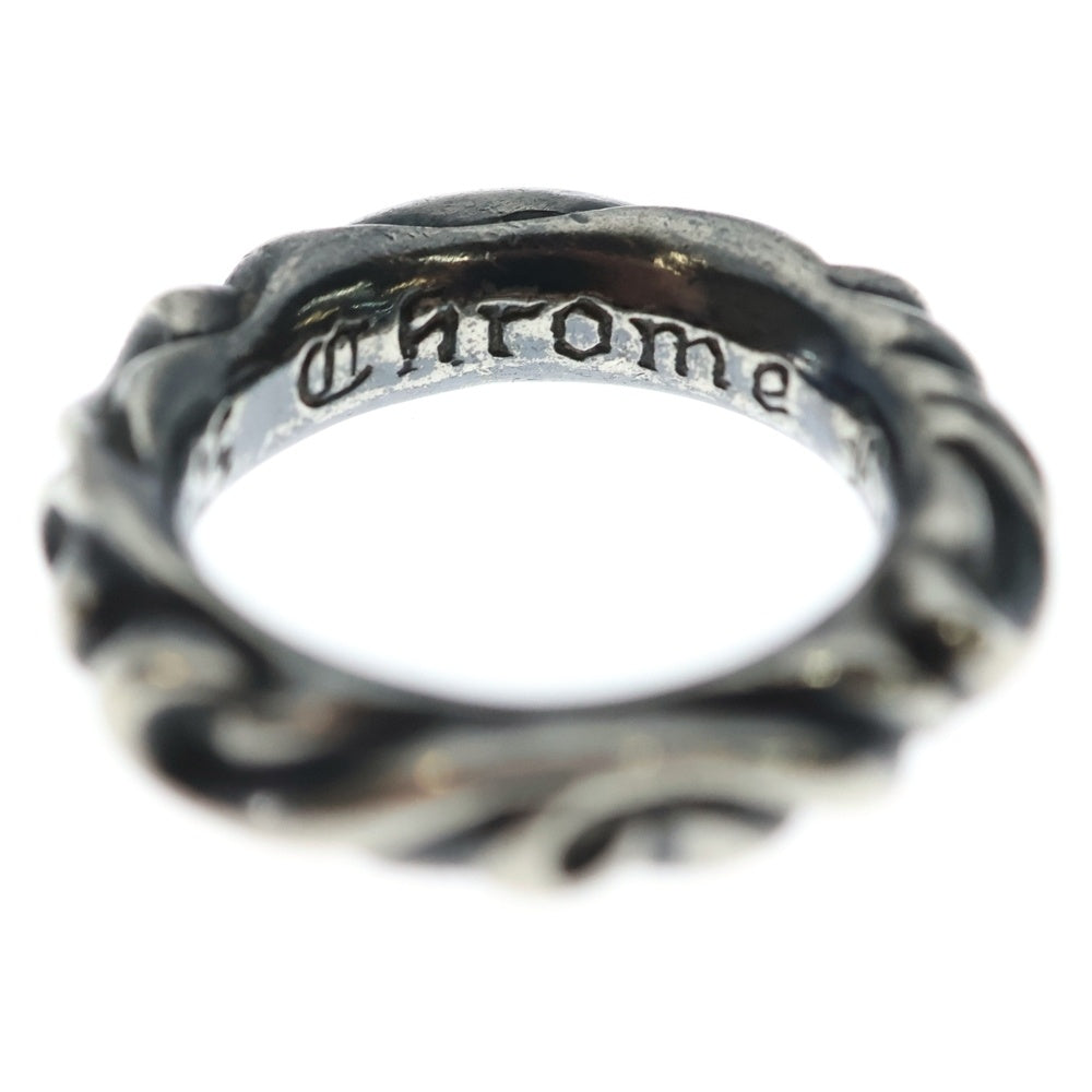 CHROME HEARTS(クロムハーツ) SCRL BAND スクロールバンド リング シルバー BCA351