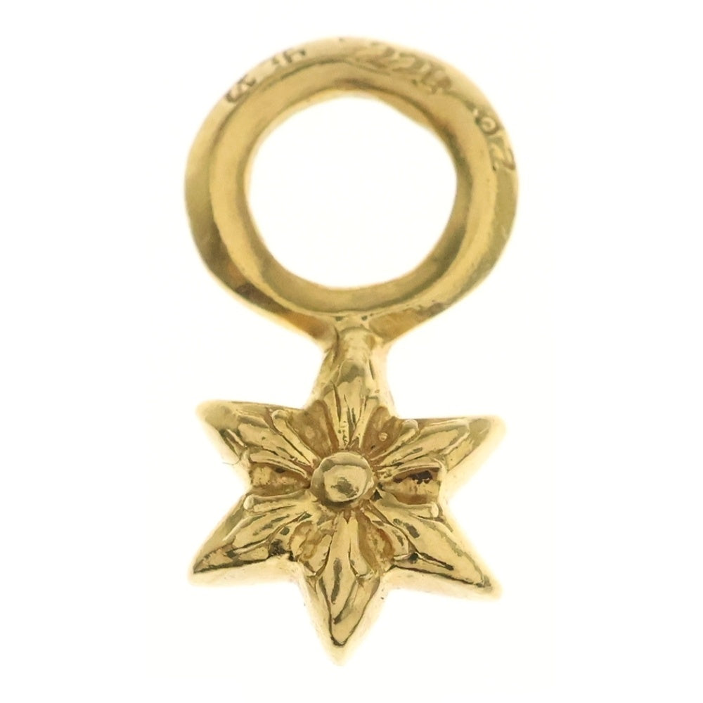 CHROME HEARTS(クロムハーツ) 22K STACK STAR スタースタックチャーム ペンダントトップ ゴールド