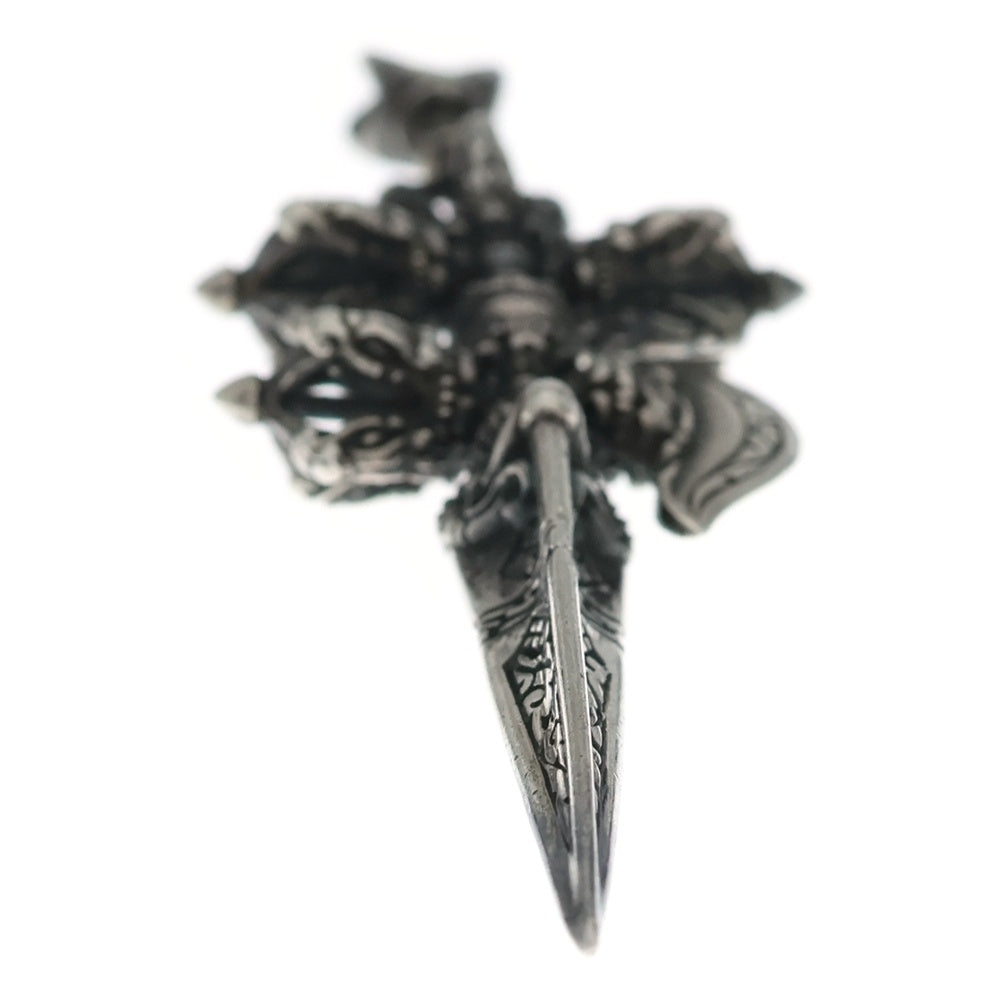 ZOCALO(ソカロ) Bird Double Dorje Kartika Dagger ダブルバード カルティカダガードージェ ネックレストップ シルバー
