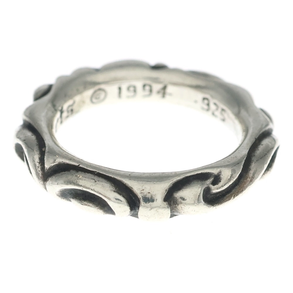 CHROME HEARTS(クロムハーツ) SCRL BAND スクロールバンド リング シルバー BCA351