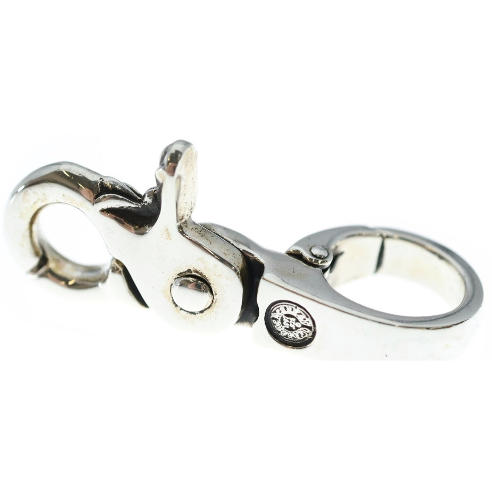CHROME HEARTS(クロムハーツ) QUICK CLIP CROSS BALL/クイッククリップクロスボール シルバーウォレットチェーン