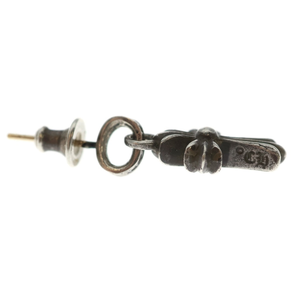 CHROME HEARTS(クロムハーツ) BBY F PPRCHN ベイビーファットクロス ドロップピアス シルバー BCA090