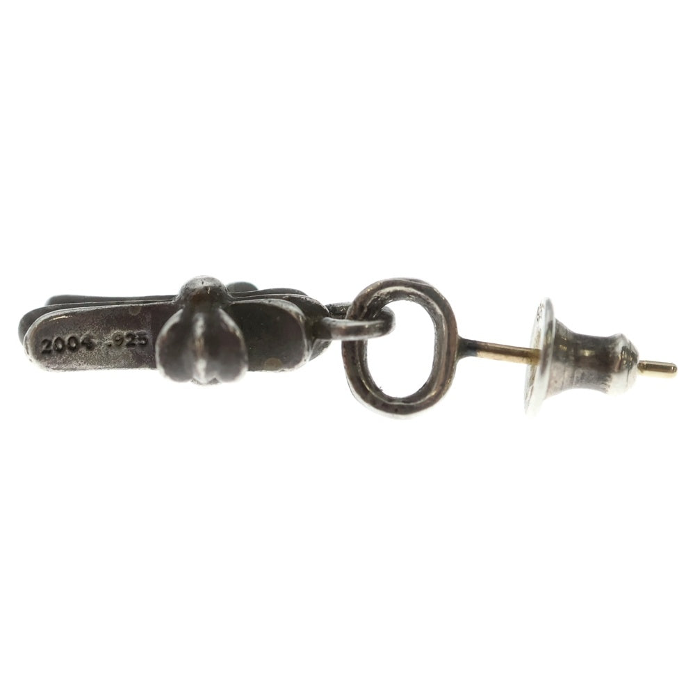 CHROME HEARTS(クロムハーツ) BBY F PPRCHN ベイビーファットクロス ドロップピアス シルバー BCA090