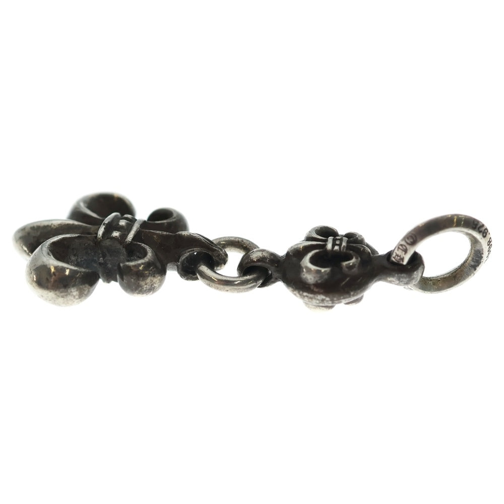 CHROME HEARTS(クロムハーツ) 1BALL BS FLEUR 1ボールBSフレアチャーム チャーム シルバーネックレストップ