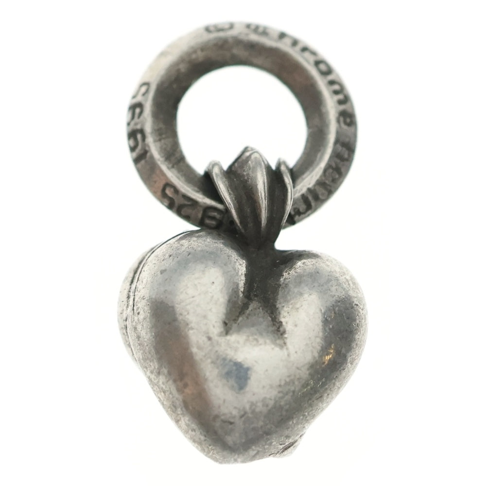 CHROME HEARTS(クロムハーツ) HEART CHARM ハートチャーム オールド シルバーネックレストップ