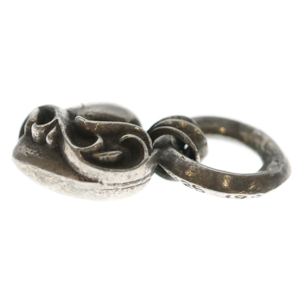 CHROME HEARTS(クロムハーツ) HEART CHARM ハートチャーム オールド シルバーネックレストップ