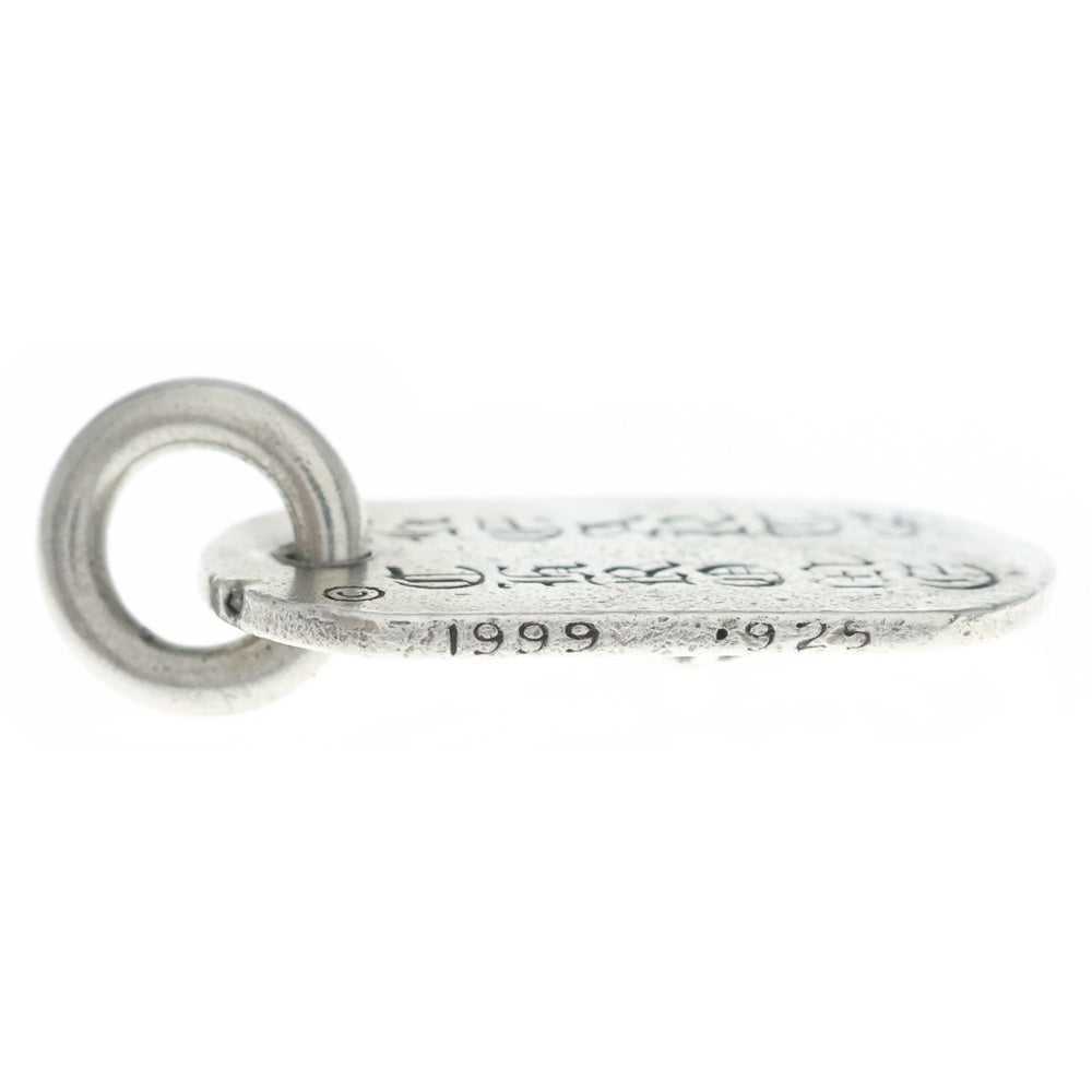 CHROME HEARTS(クロムハーツ) RAISED DOGTAG レイズドドッグタグ チャーム シルバーネックレストップ