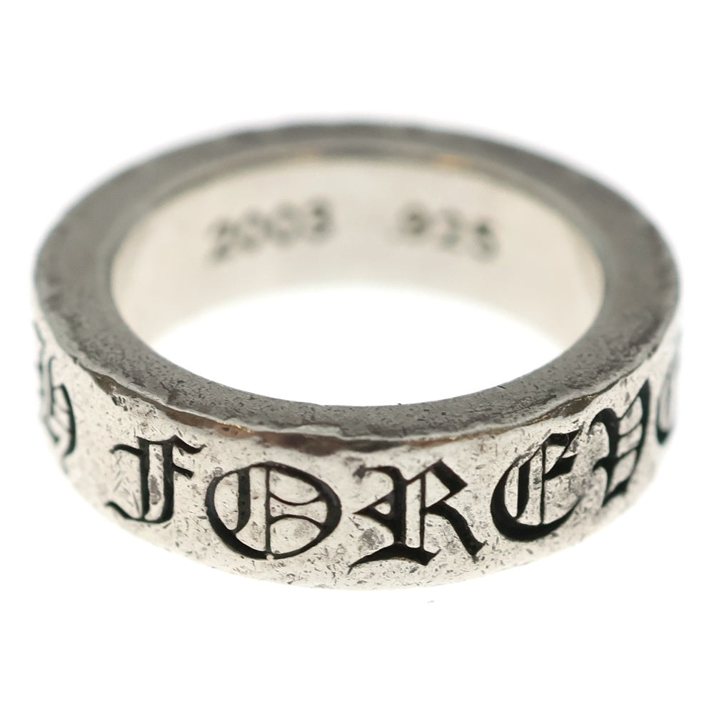 CHROME HEARTS(クロムハーツ) 6mm SPACER FOREVER 6mmスペーサーフォーエバー シルバーリング レディース