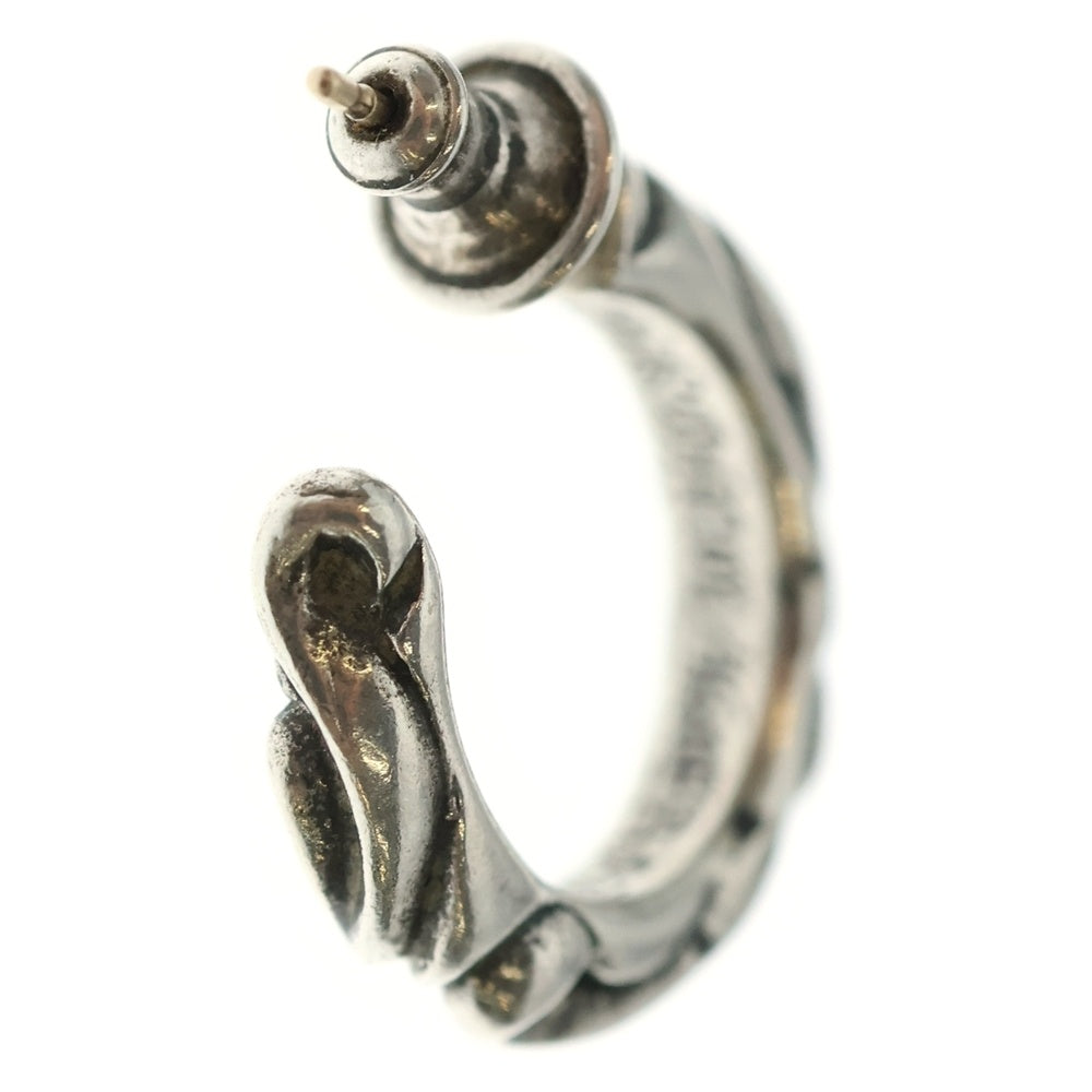 CHROME HEARTS(クロムハーツ) HOOP SCROOL スクロール フープピアス シルバー BCA102
