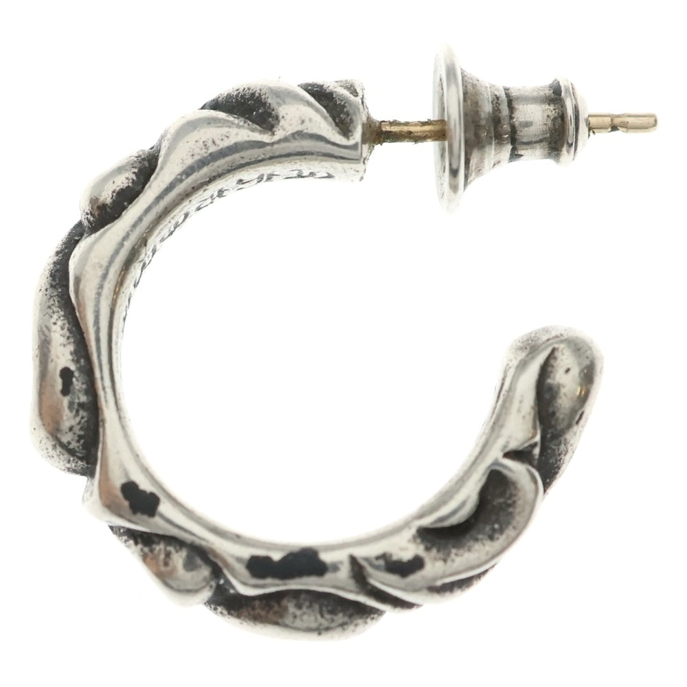 CHROME HEARTS(クロムハーツ) HOOP SCROOL スクロール フープピアス シルバー BCA102