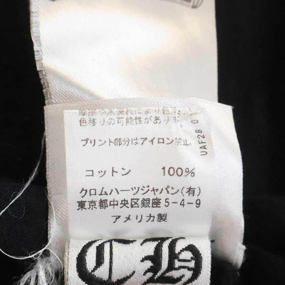 CHROME HEARTS(クロムハーツ) MLTCOL CEM CRS T-SHRT マルチセメタリークロスプリント半袖Tシャツ ブラック/マルチ
