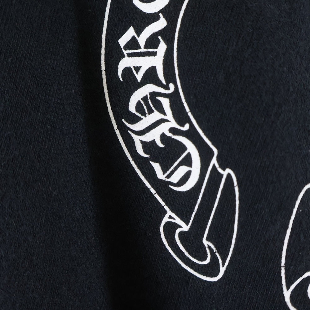 CHROME HEARTS(クロムハーツ) SWTSHRT PLVR MATTY BOY バックホースシュープリントパーカー フーディー ブラック