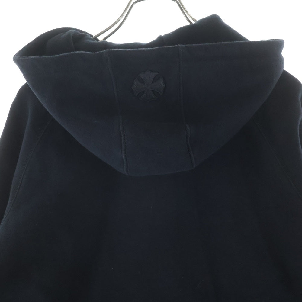 CHROME HEARTS(クロムハーツ) Y NOT CHプラスパッチ付きダブルジップアップパーカー ブラック