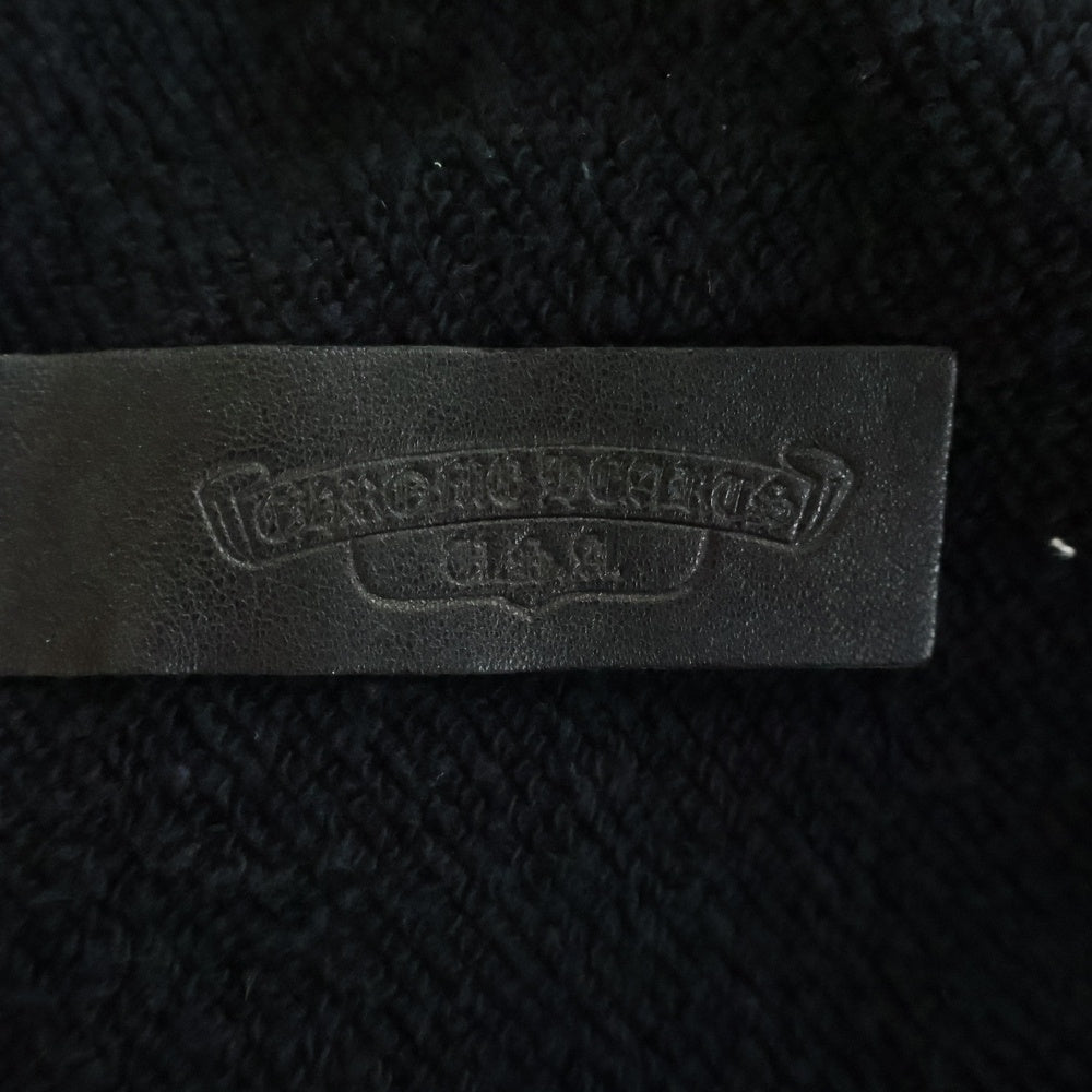CHROME HEARTS(クロムハーツ) Y NOT CHプラスパッチ付きダブルジップアップパーカー ブラック