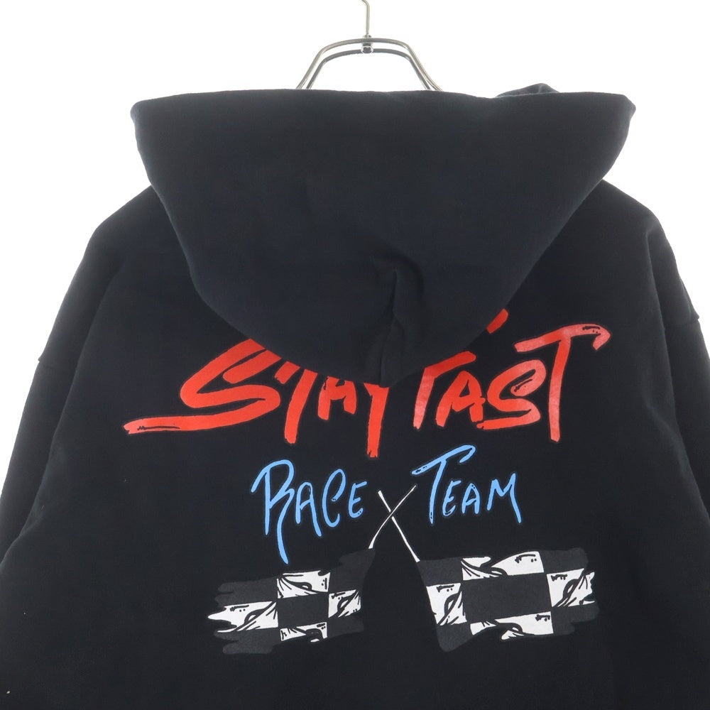 CHROME HEARTS(クロムハーツ) PPO STAY FAST RACE TEAM HD PLVR MATTY BOYステイファストプリントパーカー ブラック