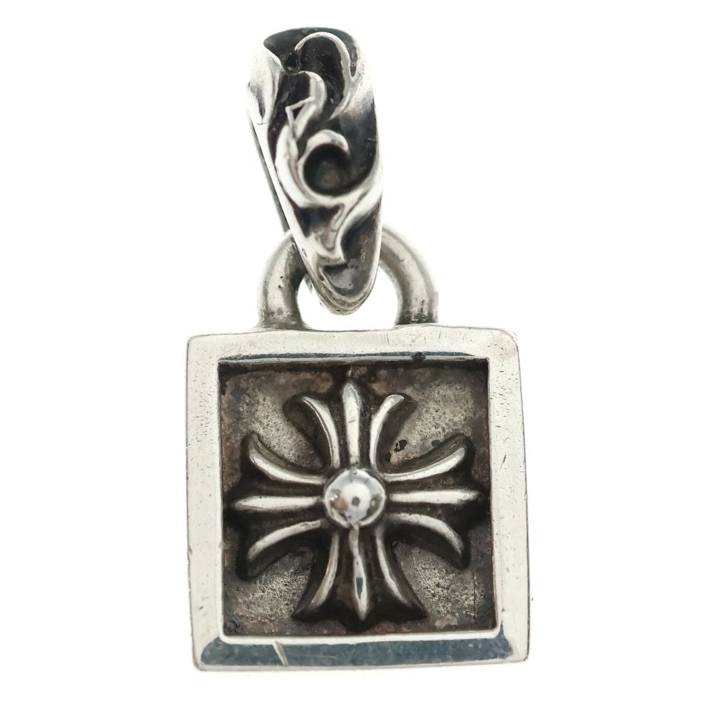 CHROME HEARTS(クロムハーツ) FRAMED CH PLUS フレームドCHプラス チャーム シルバーネックレストップ