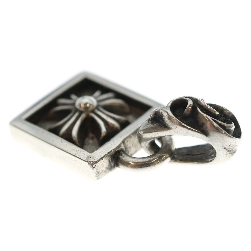 CHROME HEARTS(クロムハーツ) FRAMED CH PLUS フレームドCHプラス チャーム シルバーネックレストップ