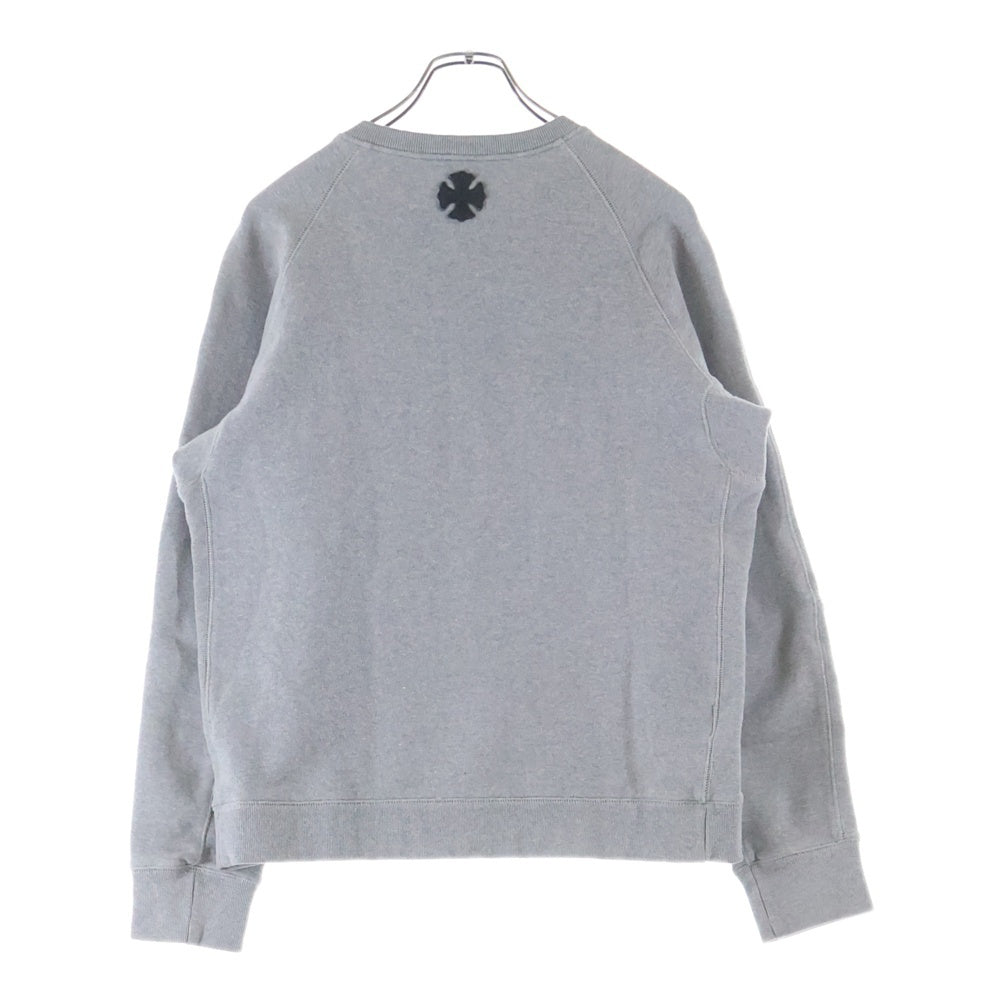 CHROME HEARTS(クロムハーツ) Y NOT CHプラスパッチクルーネックスウェット グレー