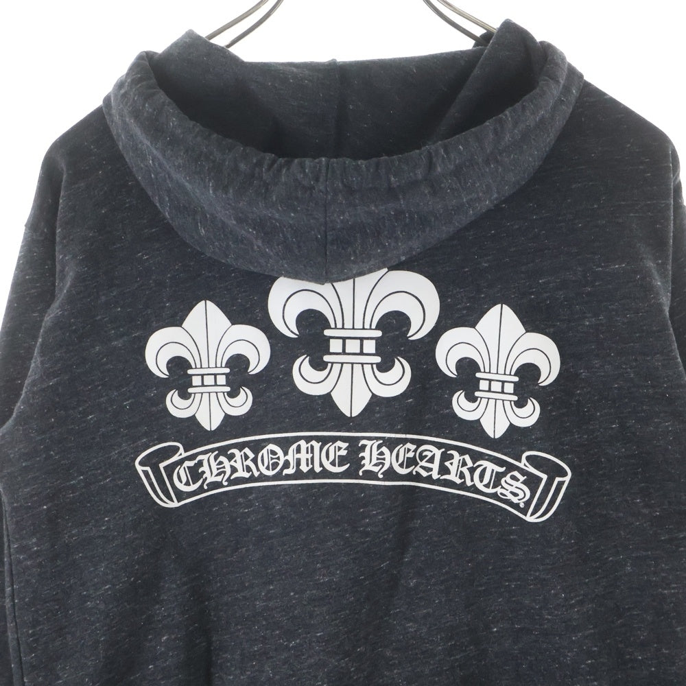 CHROME HEARTS(クロムハーツ) BS FLUER BSフレアプリント ダガージップパーカー ブラック
