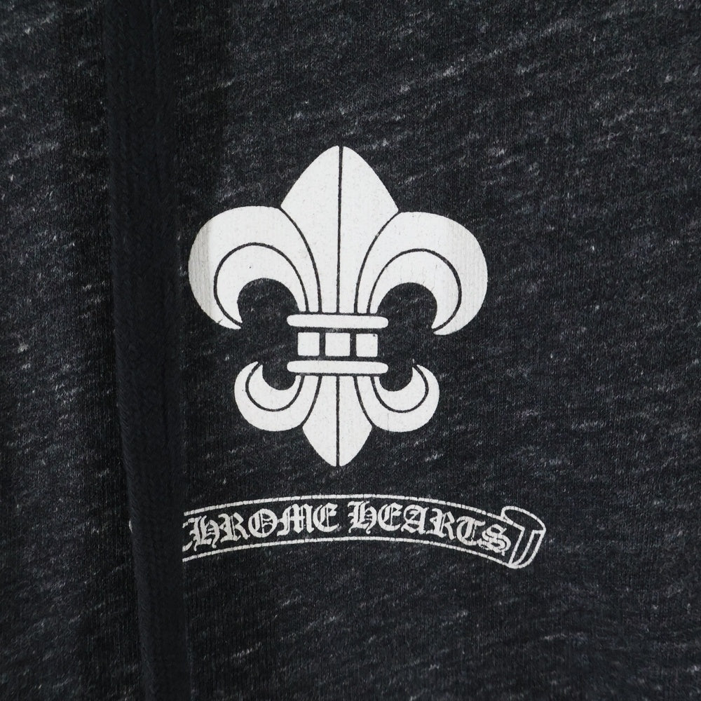 CHROME HEARTS(クロムハーツ) BS FLUER BSフレアプリント ダガージップパーカー ブラック