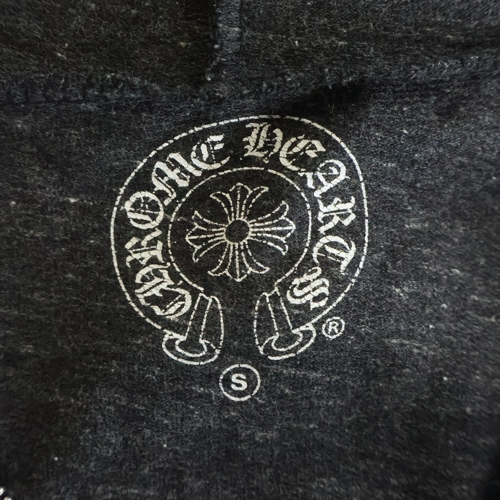 CHROME HEARTS(クロムハーツ) BS FLUER BSフレアプリント ダガージップパーカー ブラック