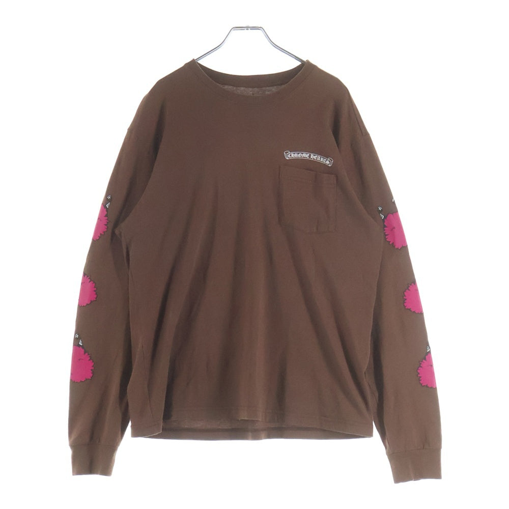 CHROME HEARTS(クロムハーツ) STRUCTURE LS MATTY BOYバックプリント長袖カットソー ブラウン