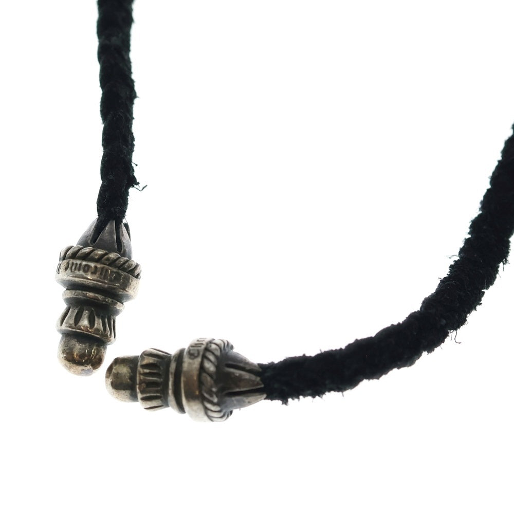CHROME HEARTS(クロムハーツ) レザーブレード ボロチップ ブラック/シルバー