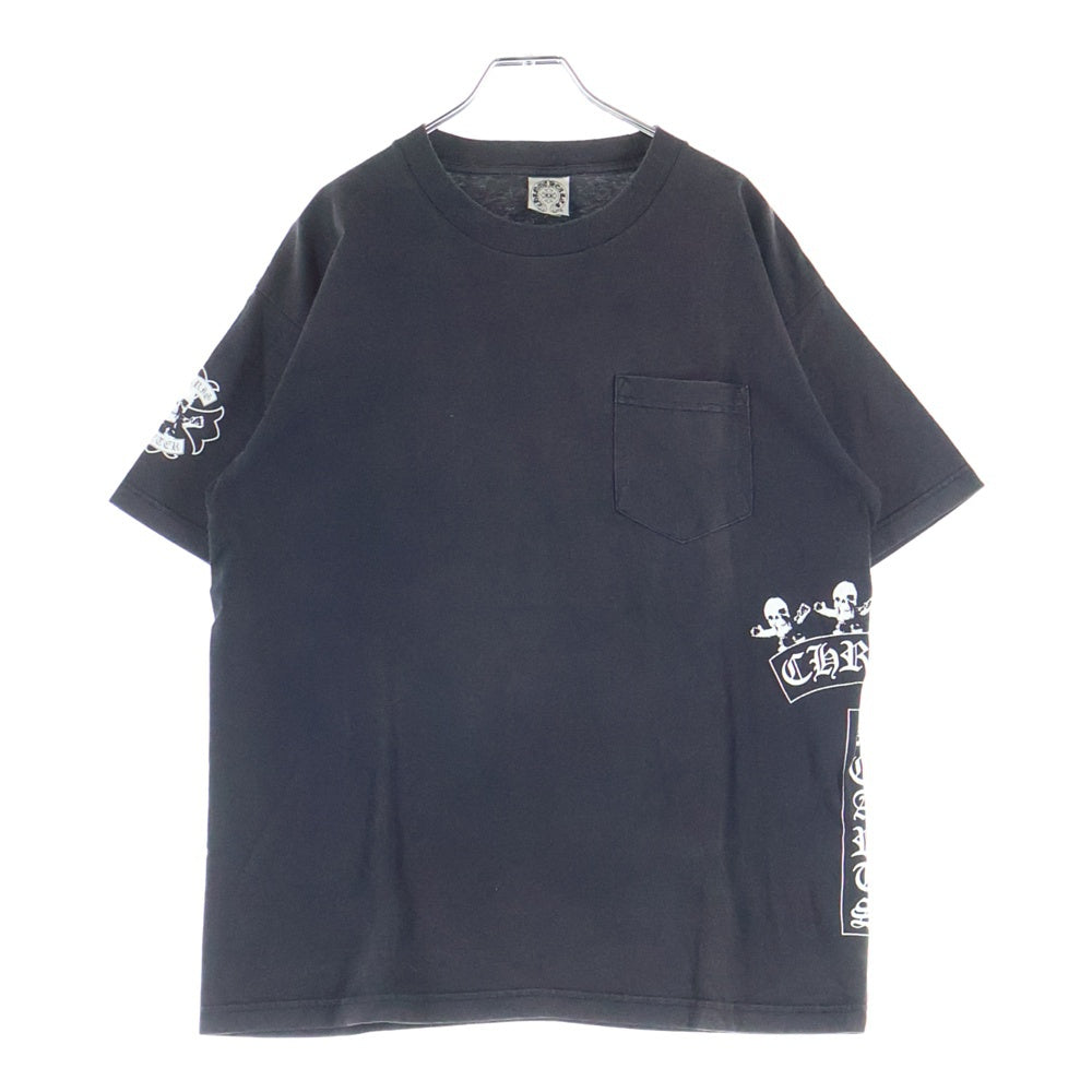 CHROME HEARTS(クロムハーツ) OLD CH FOTI PRINT TEE フォティプリント 半袖Tシャツ カットソー ブラック